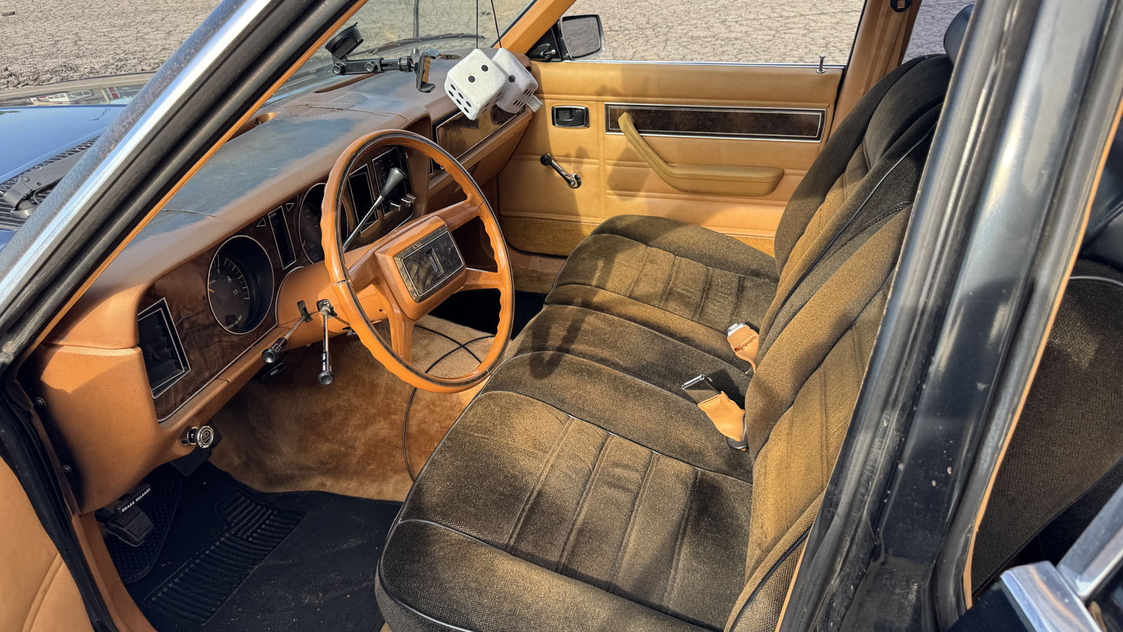 View of the Interior Dashboard from the Driver Side